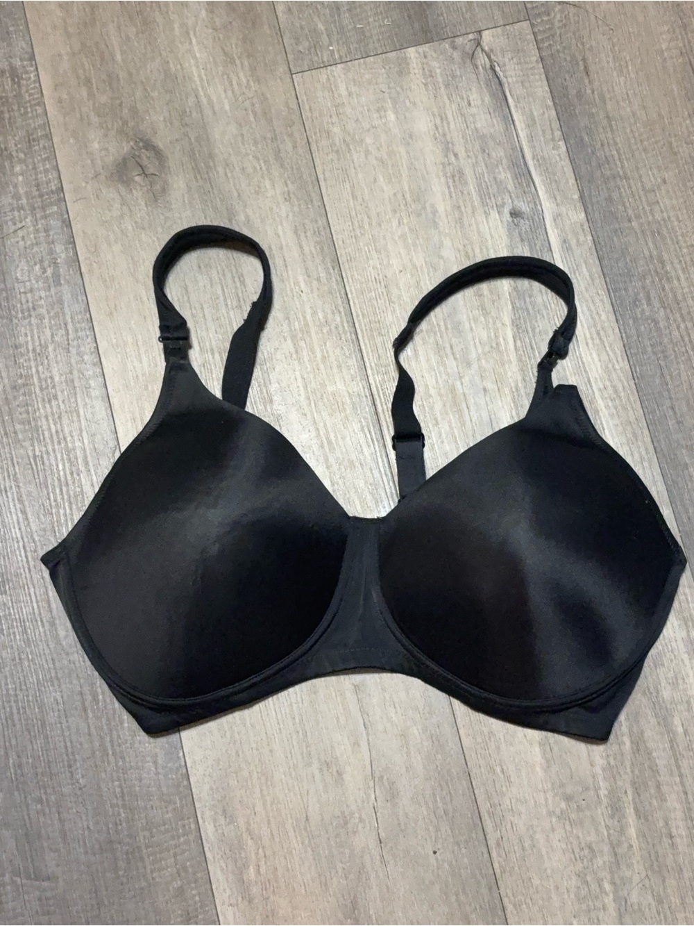 Leading Lady Black Nursing Bra 44C Wireless Drop Down Cups Clip NWOT